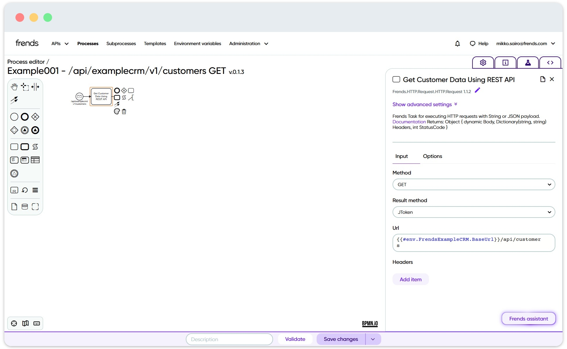 Using environment variables is recommended for example for connection parameters.