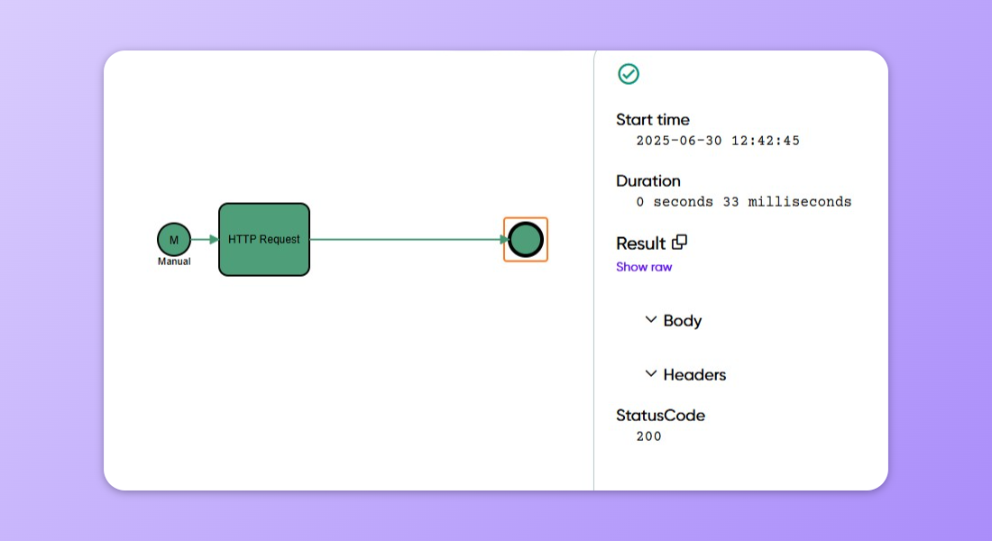 Example of result reference value being used to return a value from Process.